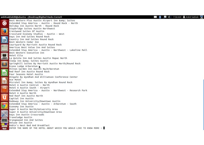 Hotel Suggestor – screenshot 1