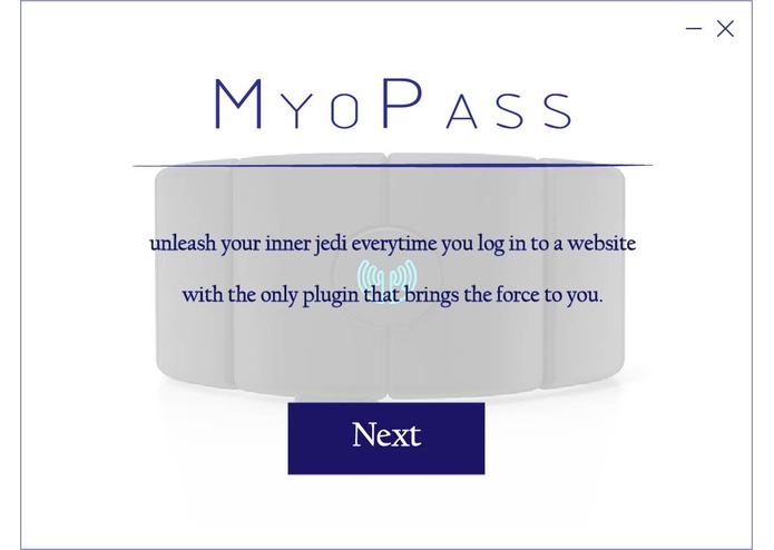 MyoPass – screenshot 1