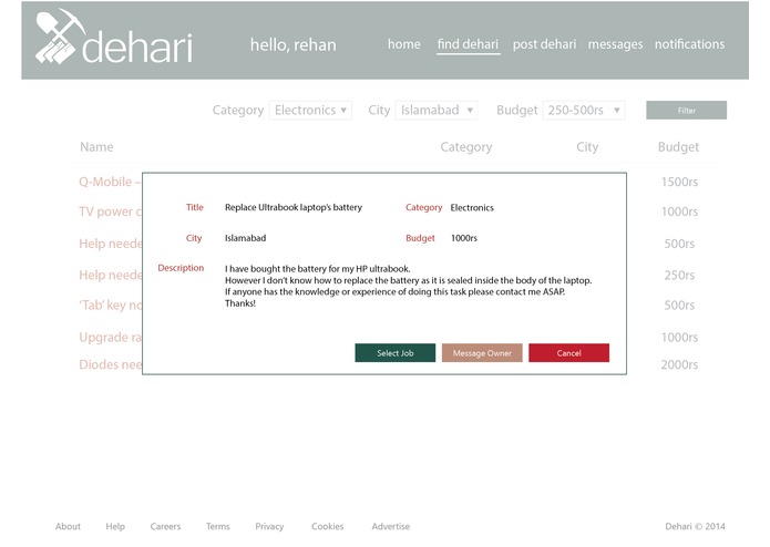 Dehari.com – screenshot 5
