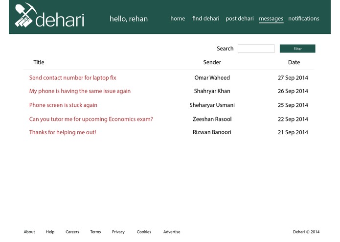 Dehari.com – screenshot 7