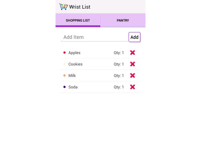 Wrist List – screenshot 4