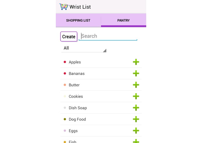 Wrist List – screenshot 5