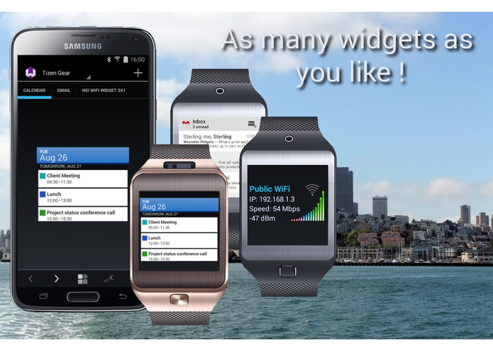Wearable Widgets – screenshot 2
