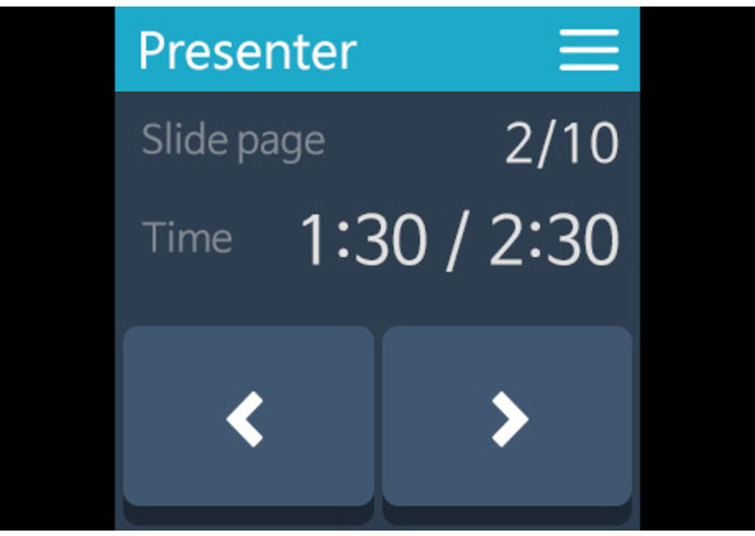 Presenter – screenshot 2