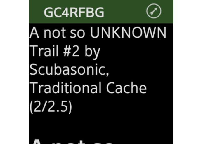 BackCountry Navigator for Gear 2 – screenshot 11