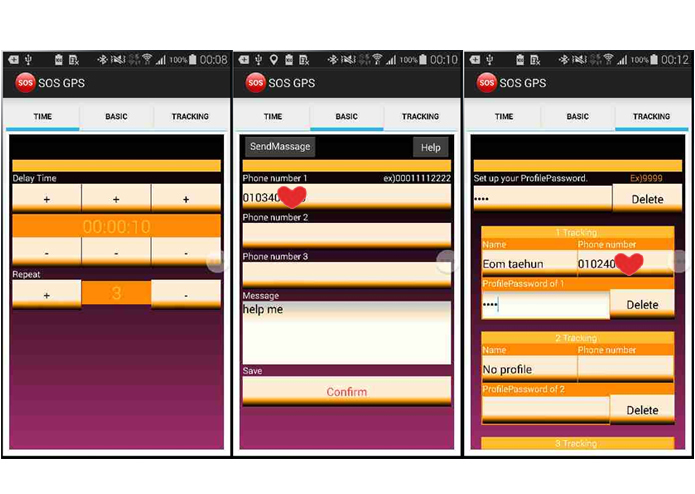 SOS GPS – screenshot 2