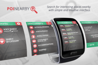 POI nearby for Galaxy Gear