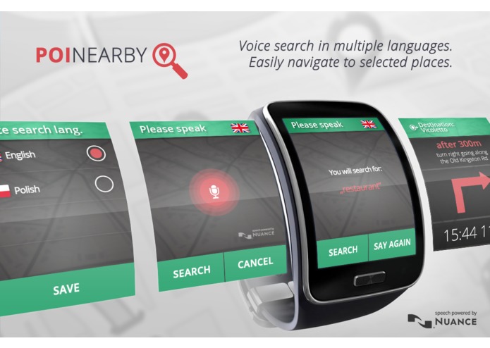 POI nearby for Galaxy Gear – screenshot 3