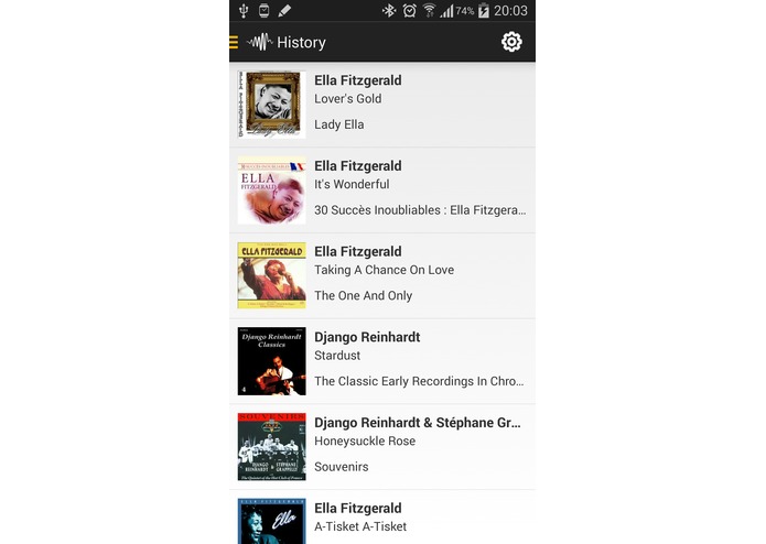 Gearam Music ID – screenshot 5