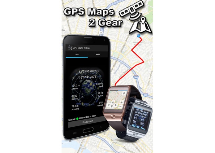GPS Maps 2 Gear  – screenshot 1