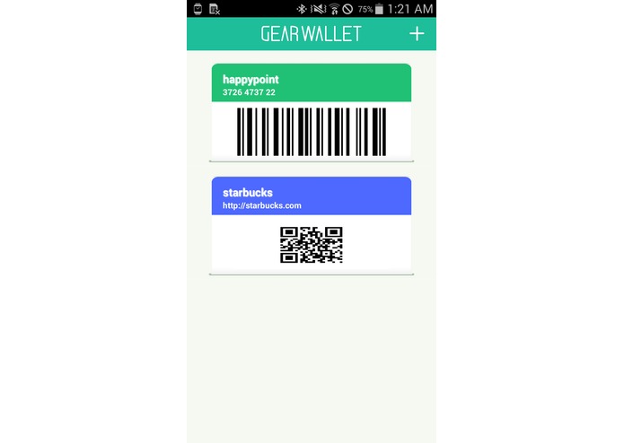 Gear Wallet – screenshot 1