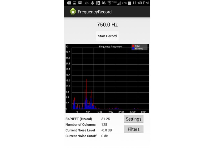 FrequencyRecord – screenshot 1