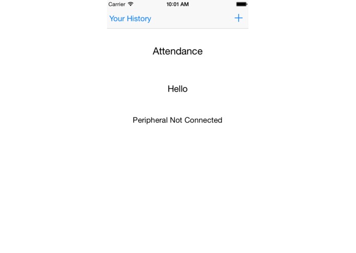 Attendee – screenshot 1