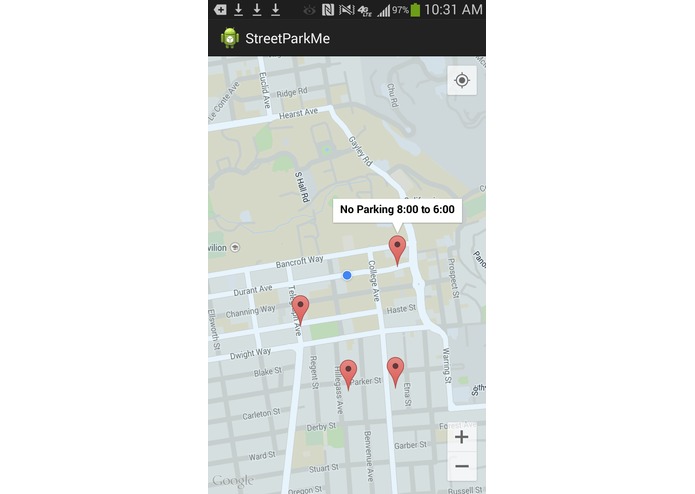 StreetParkMe – screenshot 2