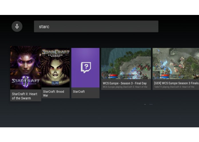 TwitchDroidTV – screenshot 1