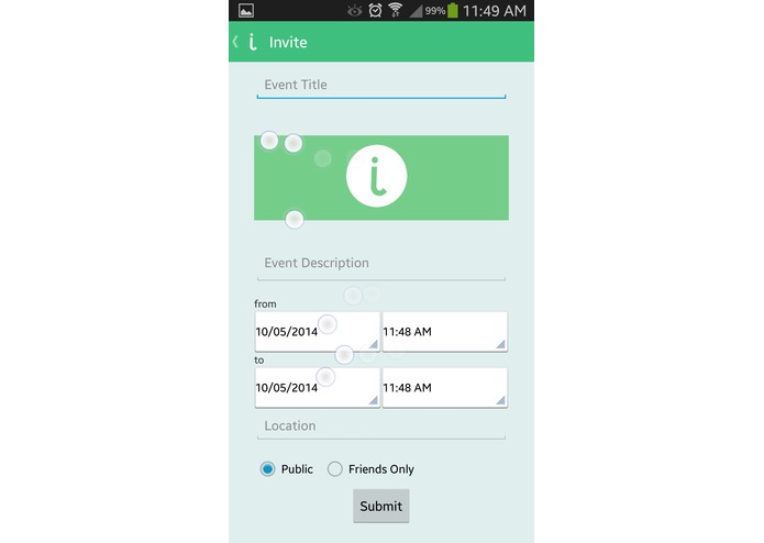 Invite - Social Event App – screenshot 2