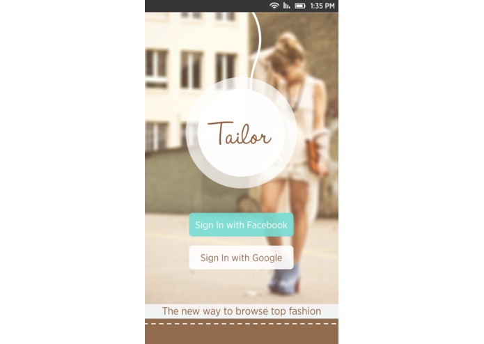Tailor – screenshot 1