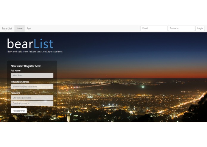 bearList – screenshot 1
