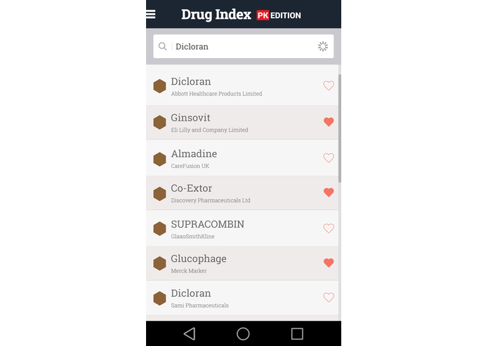 Drug Index PK Edition – screenshot 4