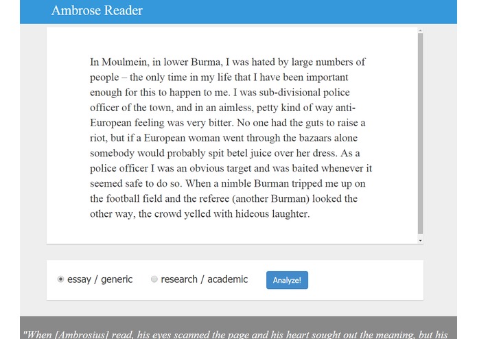 Ambrose Reader – screenshot 3