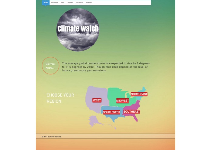 Climate Watch by the Hiller Hackers – screenshot 3