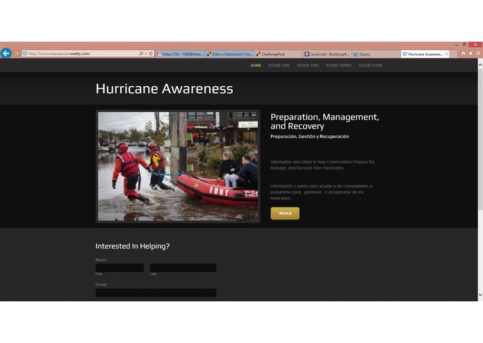 Hurricaneprepared.weebly.com – screenshot 1