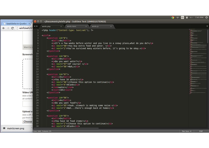 Seattleite in Quebec – screenshot 2