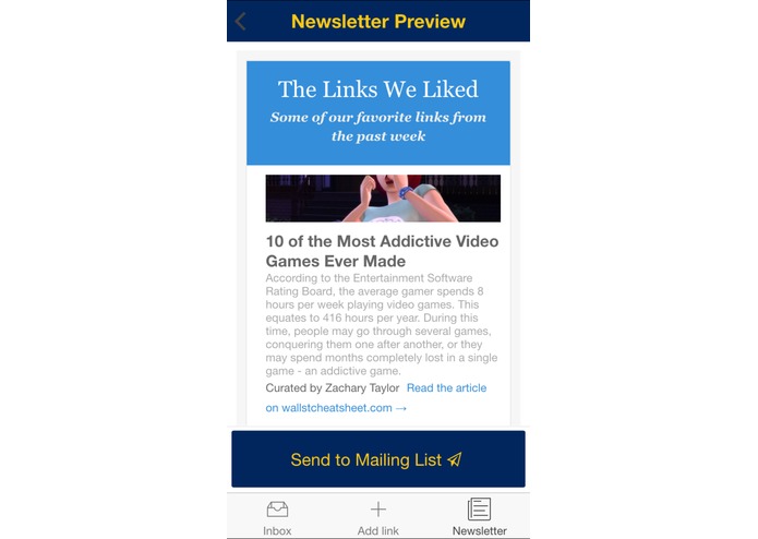 Keystone Newsletters – screenshot 4