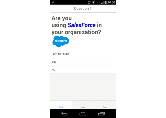 Intelligent Surveys – screenshot 2