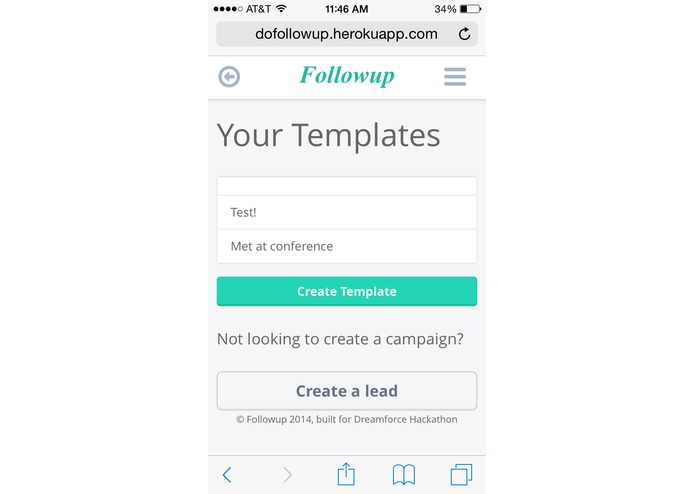 Followup – screenshot 6