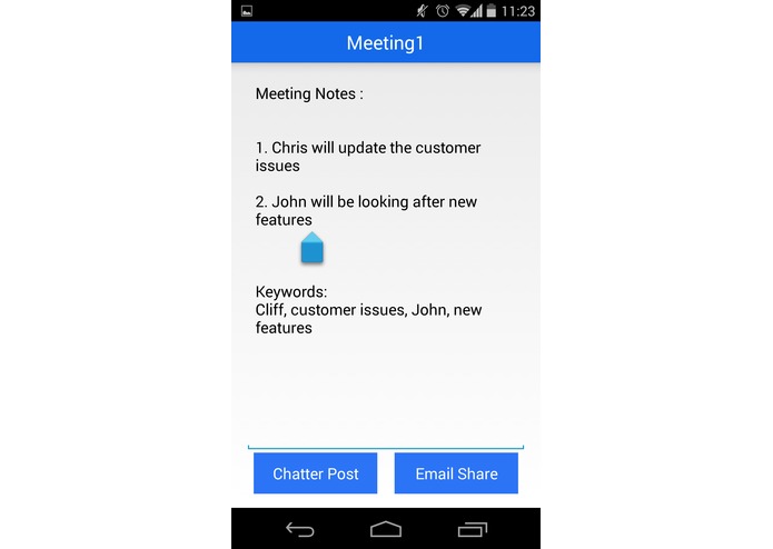 Meeting1 – screenshot 1