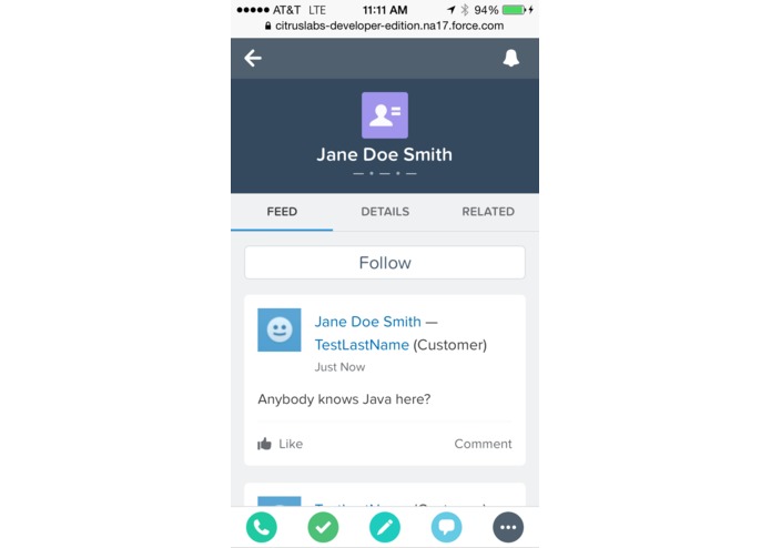 SalesLink – screenshot 2