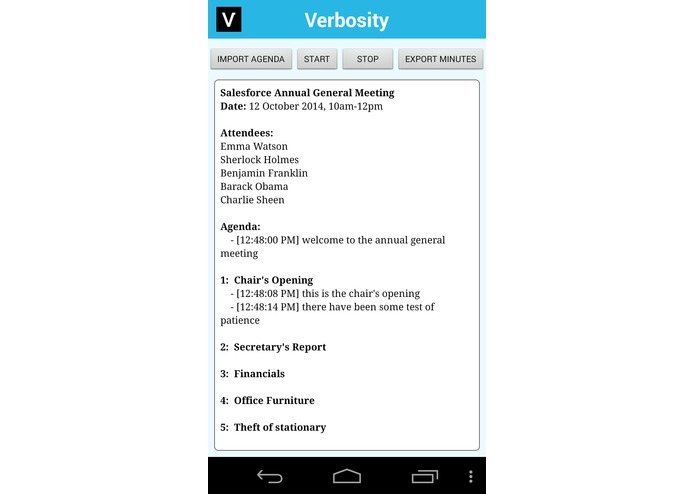 Verbosity – screenshot 4