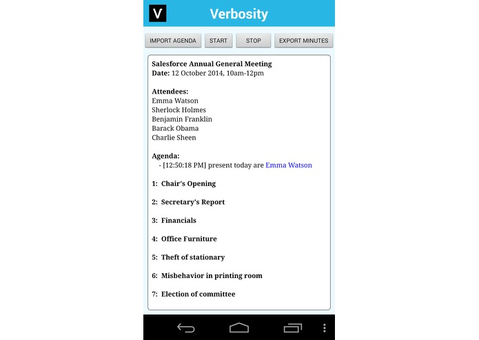 Verbosity – screenshot 3