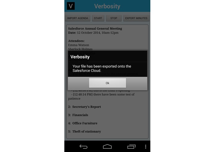Verbosity – screenshot 2