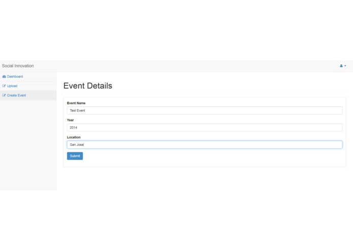 Social Innovations Platform – screenshot 1