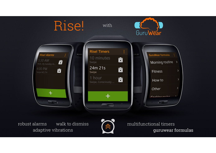 Rise! with GuruWear – screenshot 1