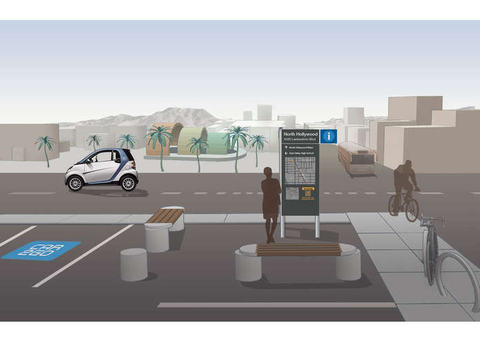 Parking Kiosks for Urban Wayfinding — Park Here L.A. – screenshot 2