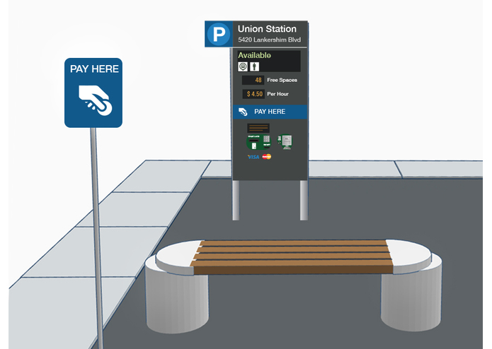 Parking Kiosks for Urban Wayfinding — Park Here L.A. – screenshot 4
