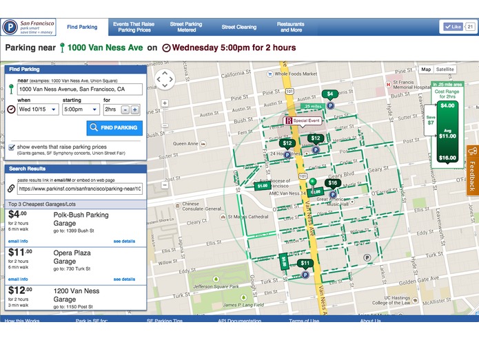ParkinLA – screenshot 2