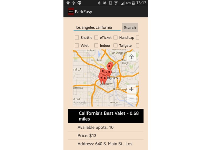 ParkEasy – screenshot 2