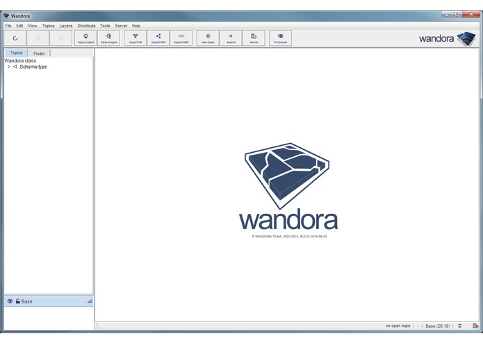 Wandora – screenshot 1