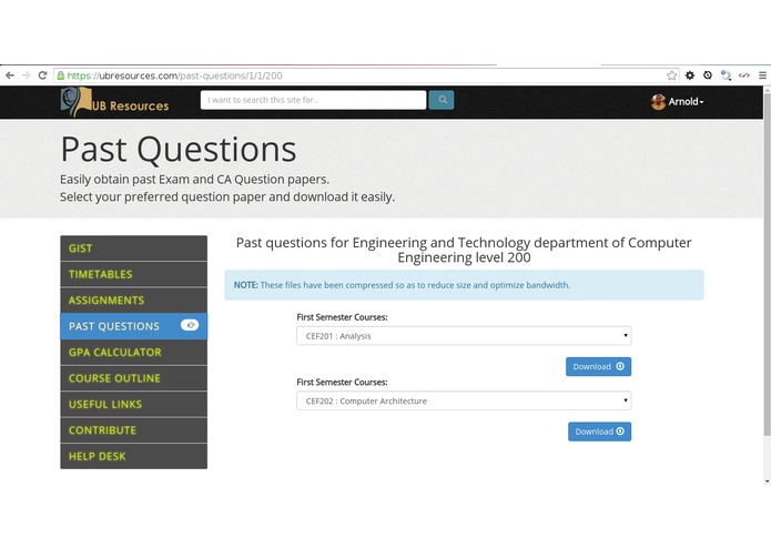 UB Resources – screenshot 2