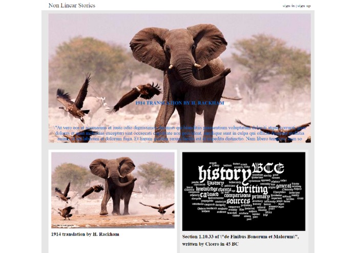   my news portal – screenshot 2