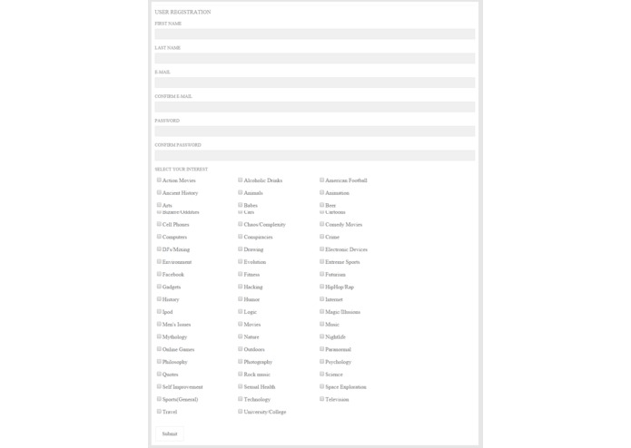   my news portal – screenshot 3
