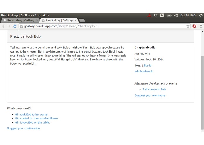 GoStory – screenshot 1