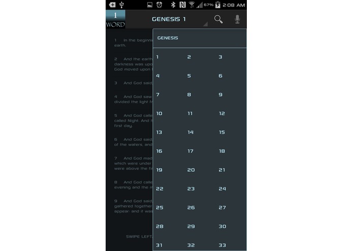 1Word Bible Reader – screenshot 2
