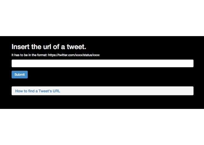 Tweetshoots – screenshot 1