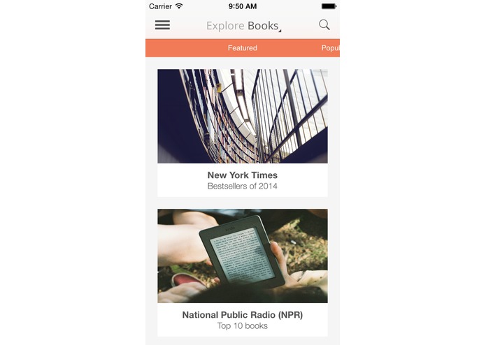 BookBucket – screenshot 1