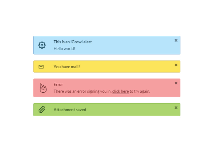 iGrowl – screenshot 1